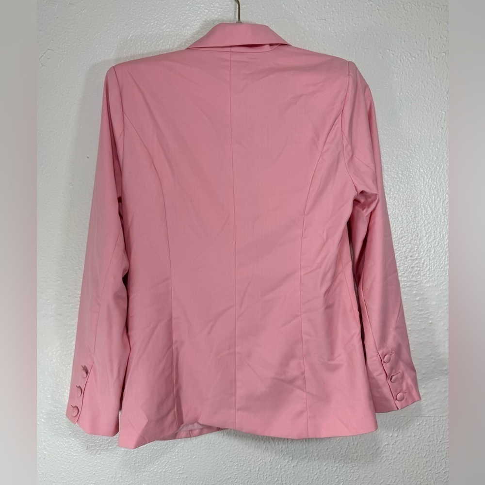Danielle Guizio Pink Blazer Women’s XS Preppy Barbiecore Feminine Business - Picture 13 of 16